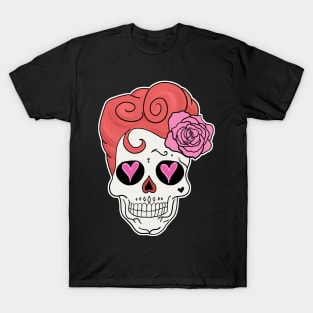 Mexican Skull Dia de los muertos Day of the dead T-Shirt